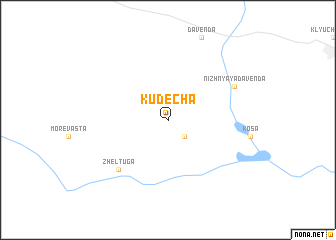 map of Kudecha