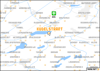 map of Kudelstaart