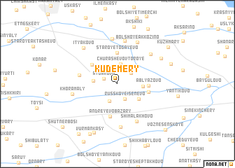 map of Kudemery