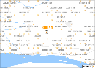 map of Kuden