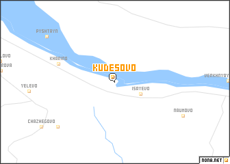map of Kudesovo