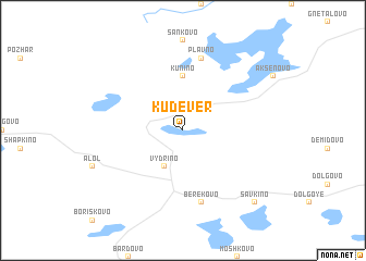 map of Kudever\