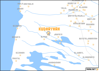 map of Kudhayḩah