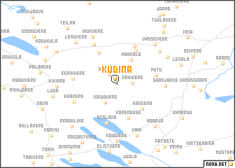 map of Kudina