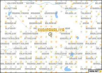 map of Kudirawaliya