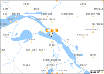 map of Kudiri