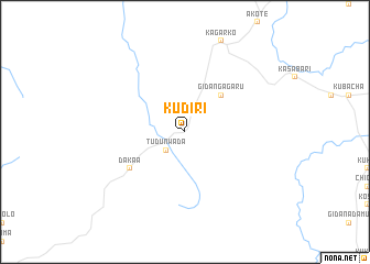 map of Kudiri