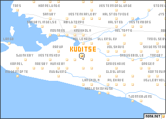 map of Kuditse