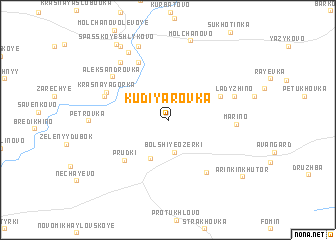 map of Kudiyarovka