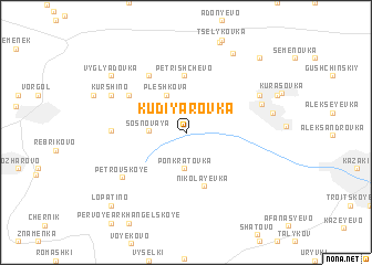 map of Kudiyarovka