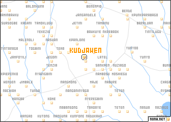 map of Kudjawen