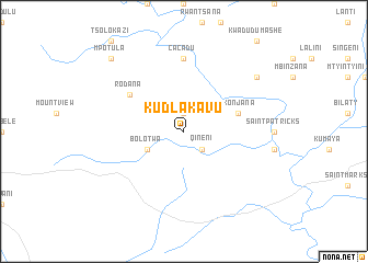 map of KuDlakavu