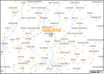 map of Kudlāthi