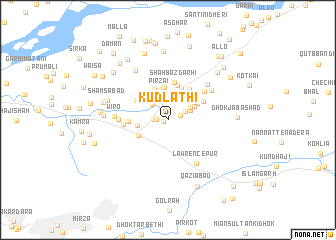 map of Kudlathi