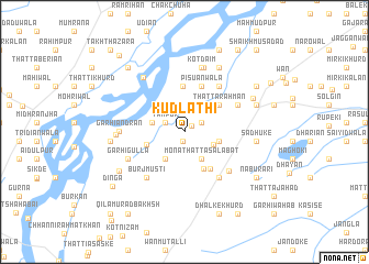 map of Kudlathi