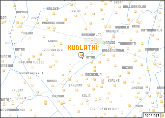 map of Kudlathi