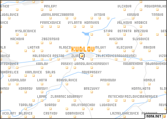 map of Kudlov