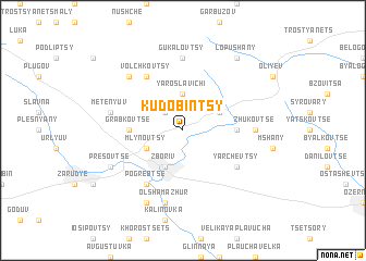 map of Kudobintsy