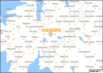 map of Kudo-dong