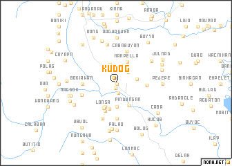 map of Kudog