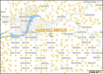 map of Kudongch\