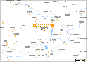 map of Kudonggang