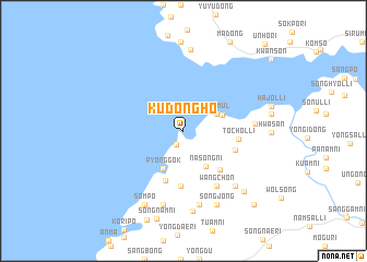 map of Kudongho