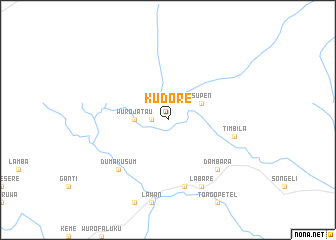 map of Kudore