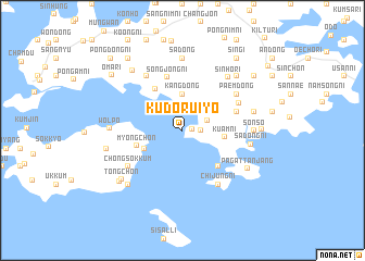 map of Kudoruiyŏ