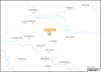 map of Kūdra