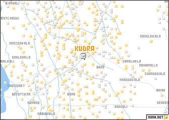 map of Kudra