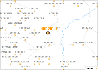 map of Kudrichi