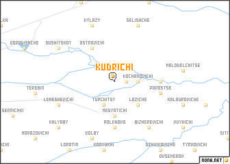 map of Kudrichi