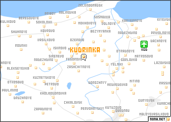 map of Kudrinka