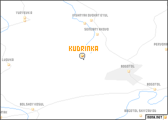 map of Kudrinka