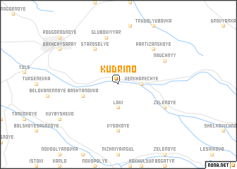 map of Kudrino