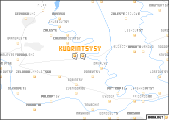 map of Kudrintsy