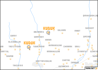 map of Kuduk