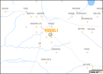 map of Kuduli