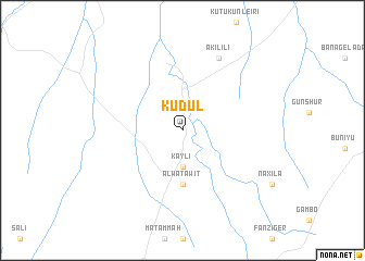 map of Kudul