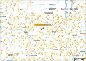 map of Kudun-dong