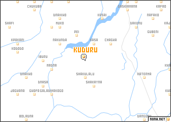 map of Kuduru