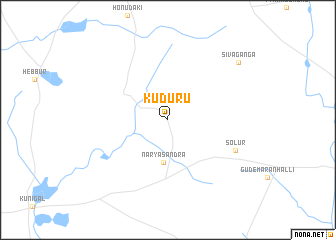 map of Kudūru