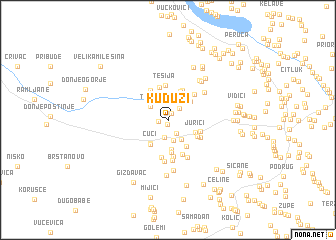 map of Kuduzi