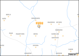 map of Kudu
