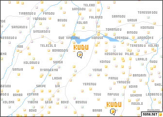 map of Kudu