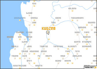 map of Kudzra