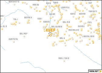 map of Kuef