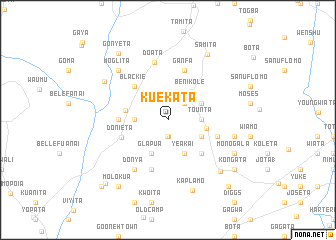 map of Kuekata