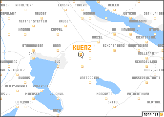 map of Kuenz